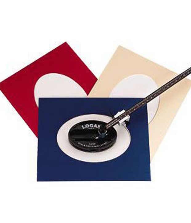 Logan 201 3 Step Oval Circle Mat Cutter With Instructions 5